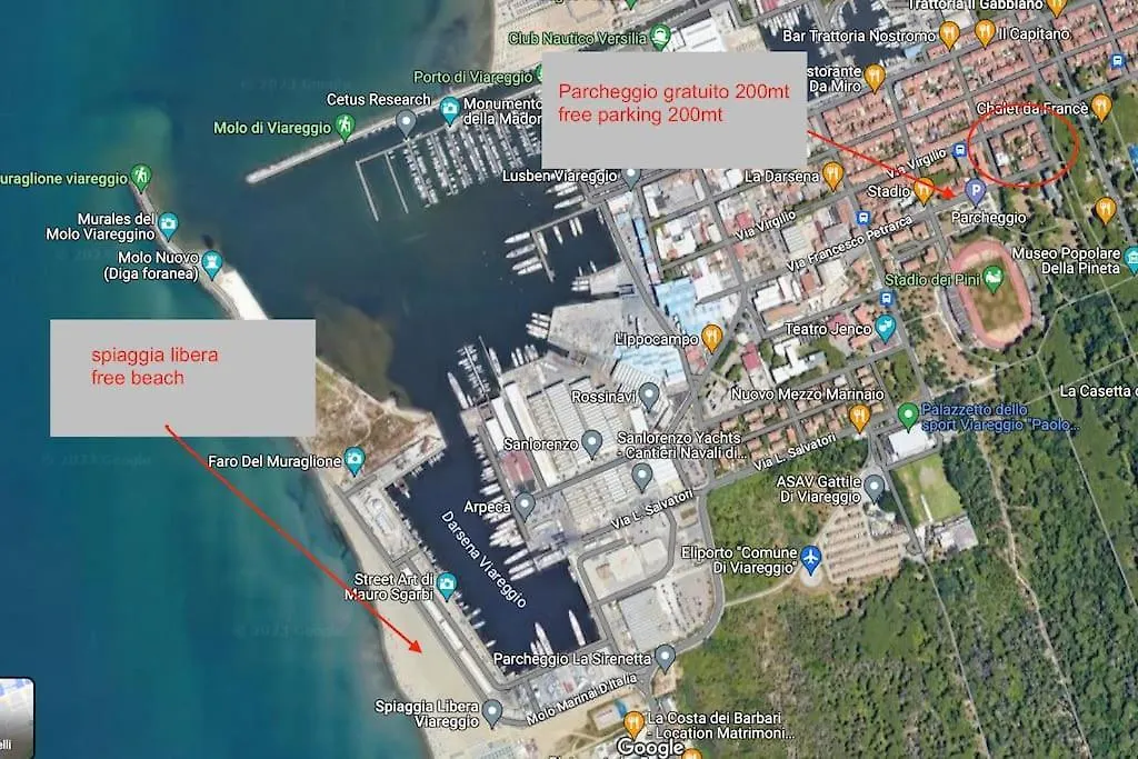 Giglio Di Mare, Darsena Viareggio Apartment